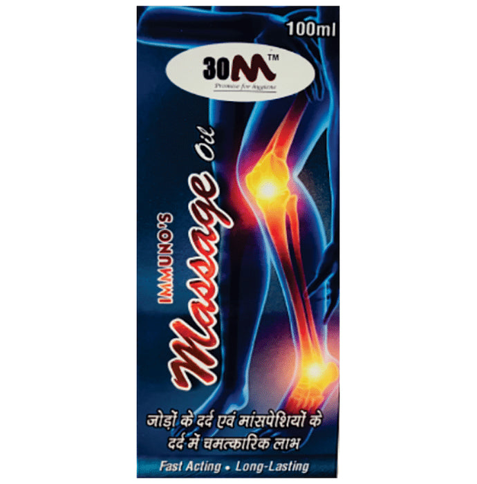 30M Immuno's Massage Oil (100ml Each)
combo pack of 4 bottles