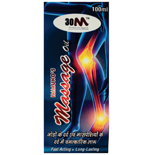30M Immuno's Massage Oil (100ml Each)
combo pack of 4 bottles