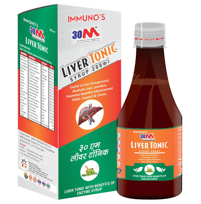 30M Liver Tonic Syrup (200ml Each)
box of 1 Bottle