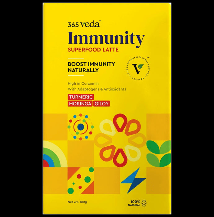 365 Veda Immunity Superfood Latte
box of 100 gm Powder