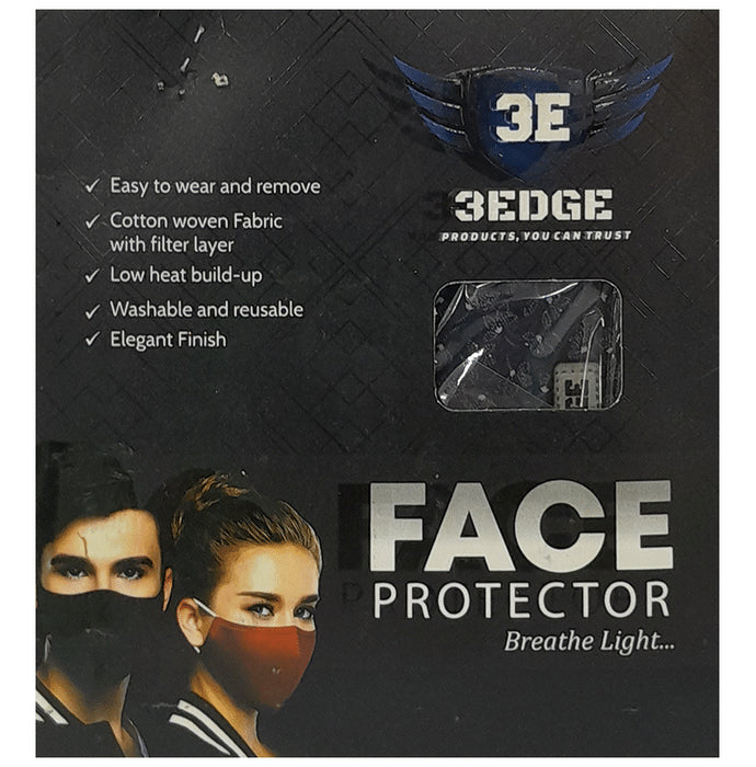 3E Face Protector 3 layer Mask
box of 5 masks