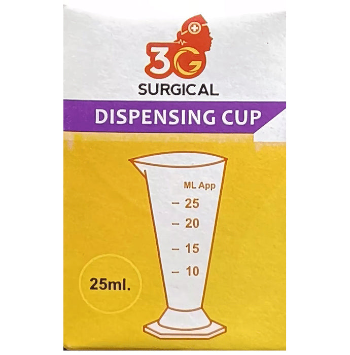 3G Surgical Dispensing Cup (25ml Each)
combo pack of 6 boxes