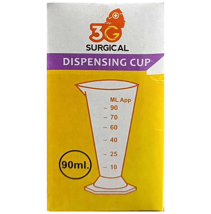 3G Surgical Dispensing Cup (90ml Each)
combo pack of 6 Packs