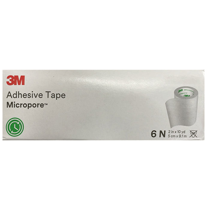 3M 1530-2 Micropore Surgical Tape 5cm x 9.14m 5cm
box of 6 tapes