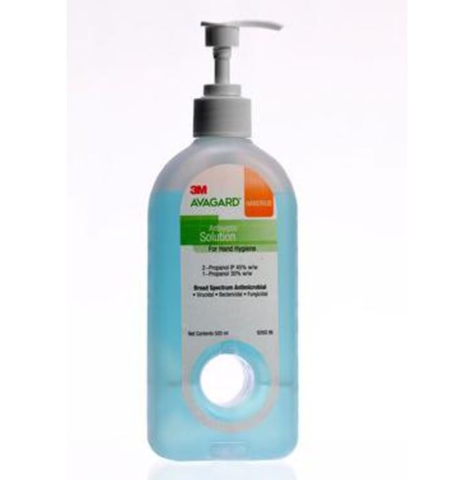 3M Avagard Handrub Hand Sanitizer Antiseptic Solution
bottle of 500 ml Sanitizer