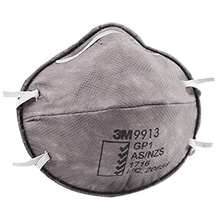 3M 9913 Particulate Respirator Mask Grey
packet of 10 masks