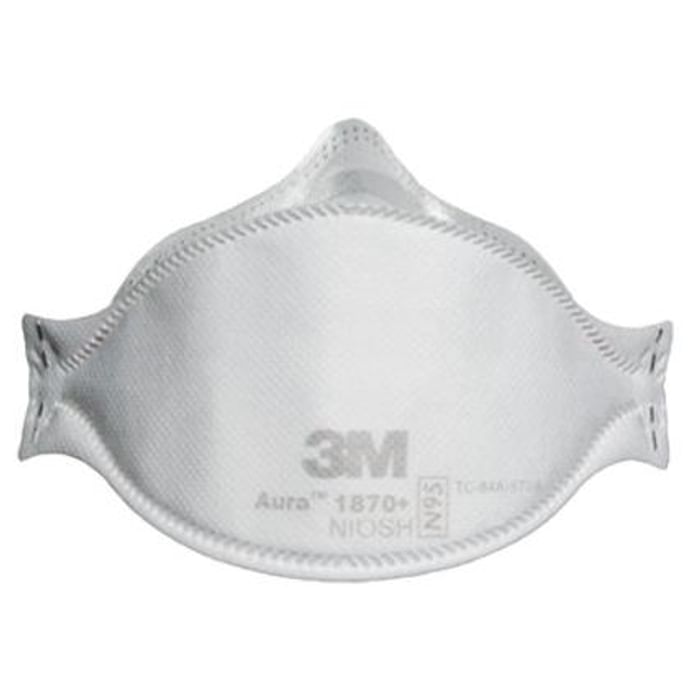 3M Aura 1870+ N95 Health Care Particulate Respirator Mask Pack of 120
packet of 1 Mask