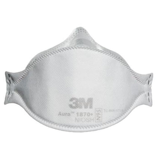 3M Aura 1870+ N95 Health Care Particulate Respirator Mask Pack of 120
packet of 1 Mask