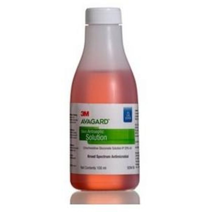 3M Avagard 4% CHG Scrub
bottle of 100 ml Solution