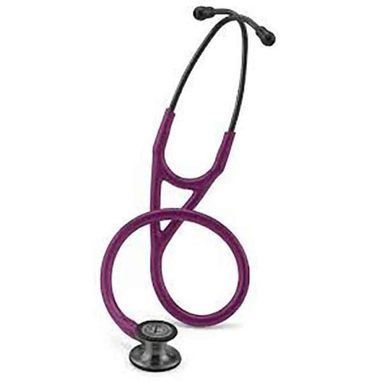 3M Littmann 6166 Cardiology IV Smoke Finish Chestpiece with Plum Tubing Stethoscope
box of 1 Unit