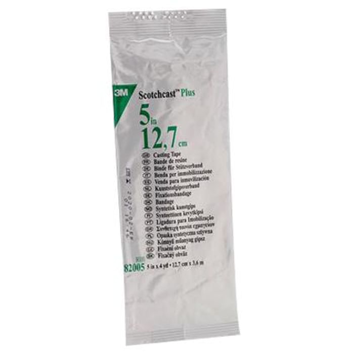 3M Scotchcast Plus Tape 82005L (5inch X 4YD) Blue
packet of 1 Cast bandage