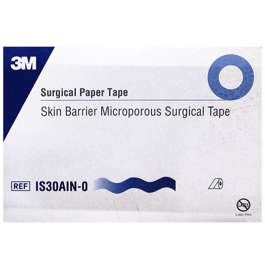 3M Surgical Paper Tape 0.5inch x 10yard
packet of 1 Tape