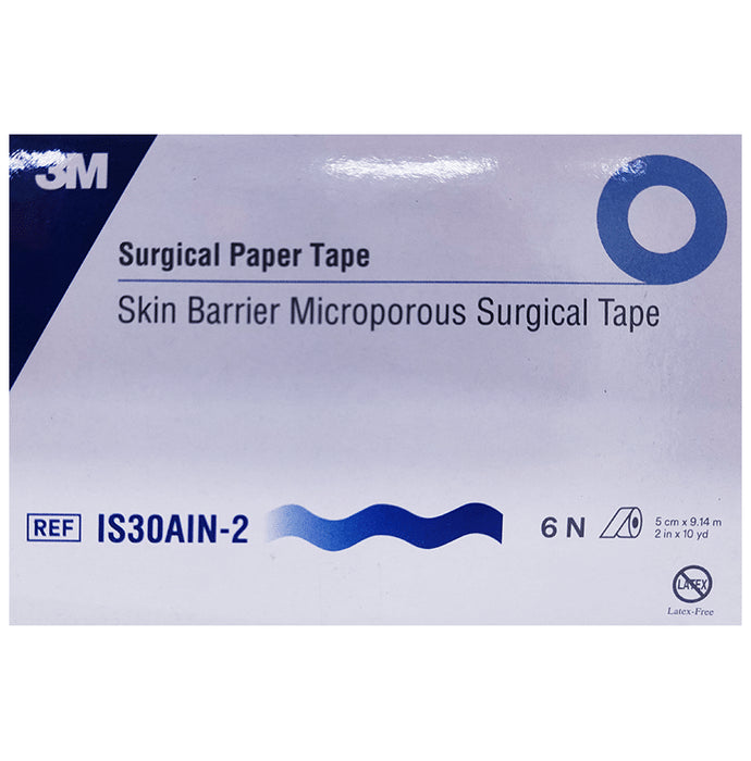 3M Surgical Paper Tape 5cm x 9.14m
box of 1 Tape