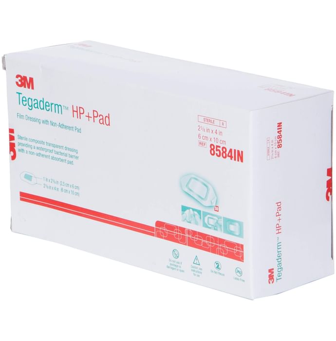 3M Tegaderm HP+ Pad Dressing 8584 6cm x 10cm
packet of 50 pad for dressing