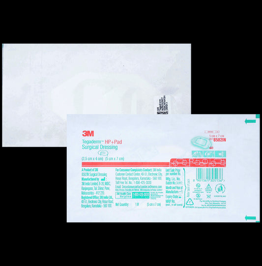 3M Tegaderm HP+ Pad 8582IN (5 X 7) cm
packet of 1 Pad for Dressing