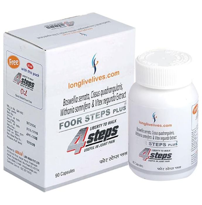 4Steps Plus Capsule
bottle of 90 capsules