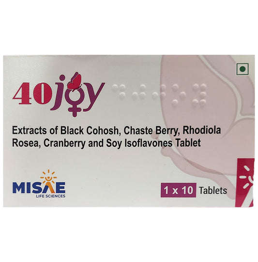40Joy Tablet
strip of 10 tablets