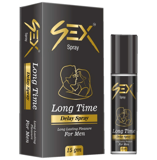4ex Long Time Delay Spray for Men
bottle of 15 gm Spray