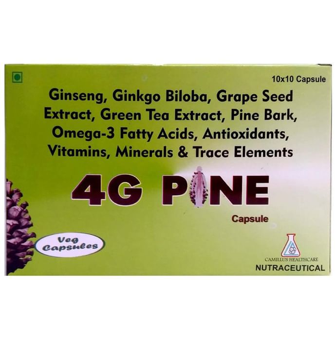 4G Pine Capsule
strip of 10 capsules