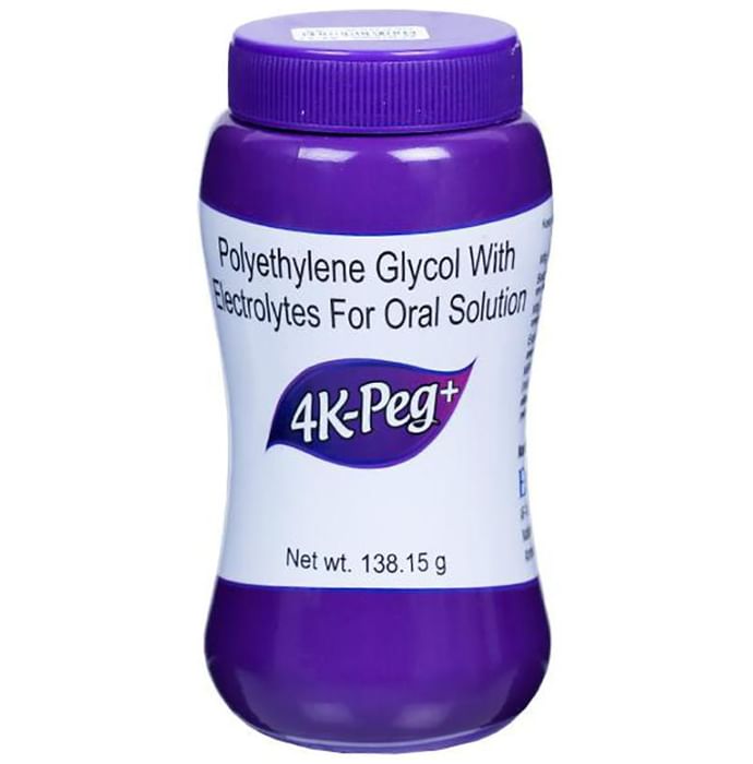 4K-Peg Plus Powder | Eases Constipation
jar of 138.15 gm Powder