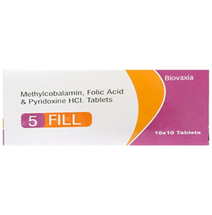 5 Fill Tablet
strip of 10 tablets