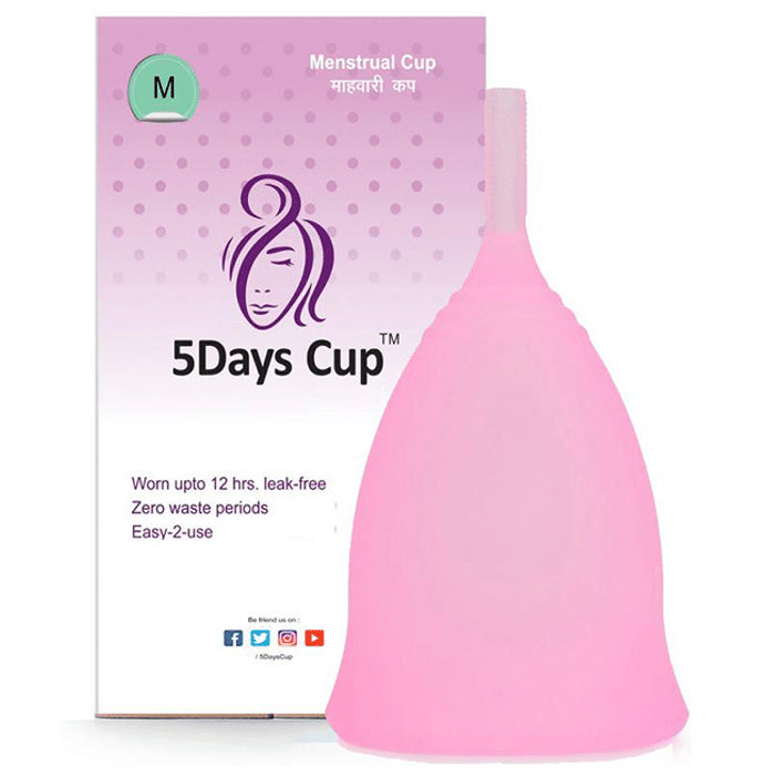 5DaysCup Reusable Menstrual Cup Large Pink
box of 1 Unit