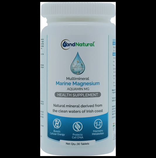 6th and Natural Marine Magnesium Aquamin Mg Tablet
bottle of 30 tablets