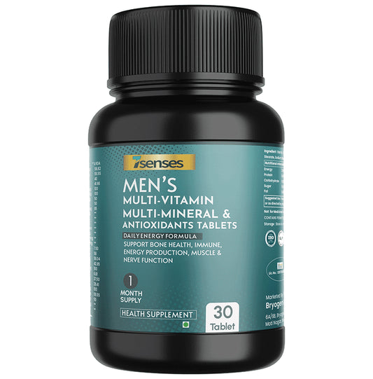 7 Senses Men's Multivitamin Multi Mineral & Antioxidants Tablet
bottle of 30 tablets