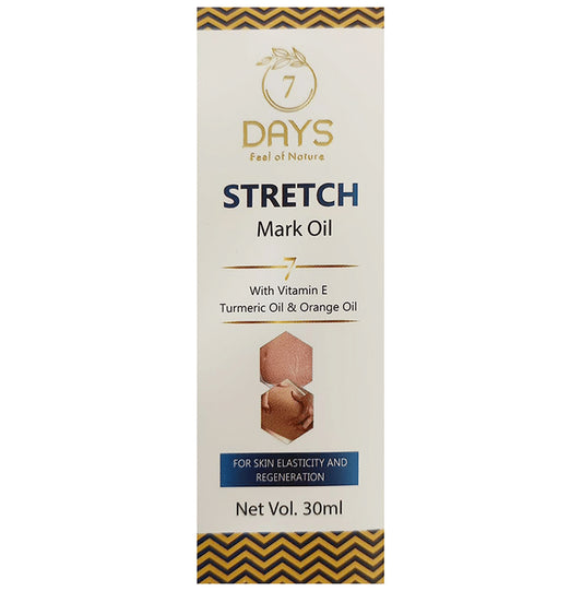 7Days Anti-Stretch Marks Skin Oil
bottle of 30 ml Oil