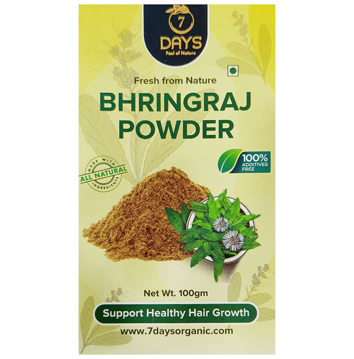 7Days Bhringraj Powder
box of 100 gm Powder