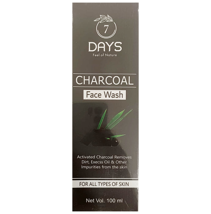 7Days Charcoal Face Wash
tube of 100 gm Face Wash