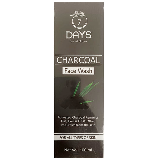 7Days Charcoal Face Wash
tube of 100 gm Face Wash