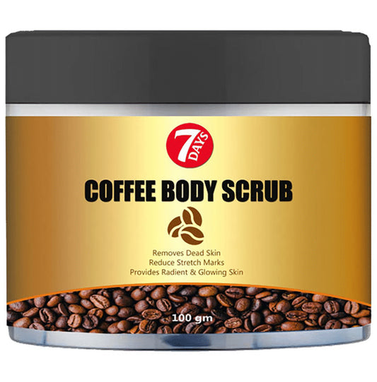 7Days Coffee Body Scrub
jar of 100 gm Scrub