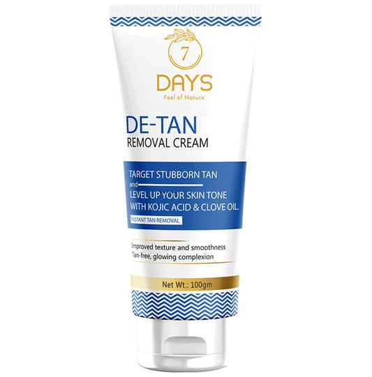 7Days De-Tan Removal Cream
tube of 100 gm Cream