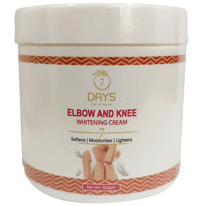 7Days Elbow And Knee Whitening Cream
jar of 100 gm Cream