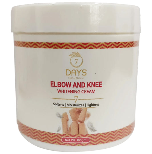 7Days Elbow And Knee Whitening Cream
jar of 100 gm Cream