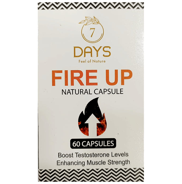 7Days Fire Up Natural Capsule
bottle of 60 capsules