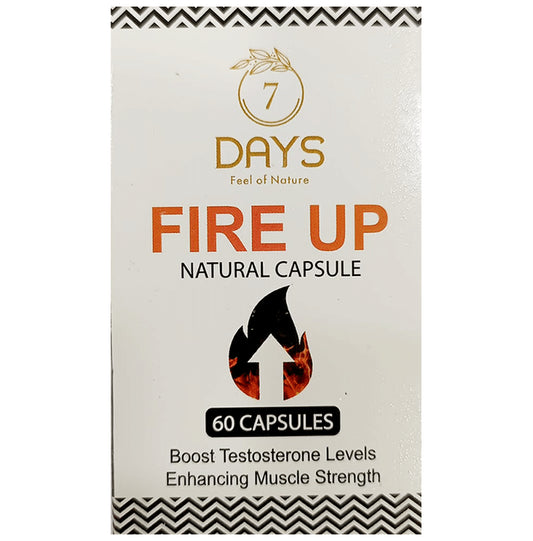 7Days Fire Up Natural Capsule
bottle of 60 capsules