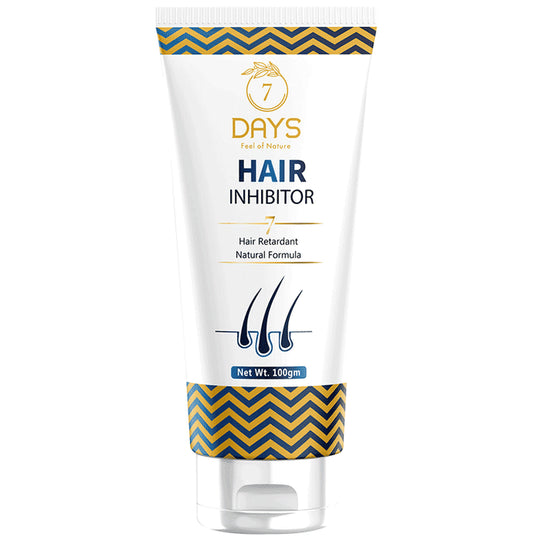 7Days Hair Inhibitor Hair Retardant Natural Formula Cream
tube of 100 gm Cream