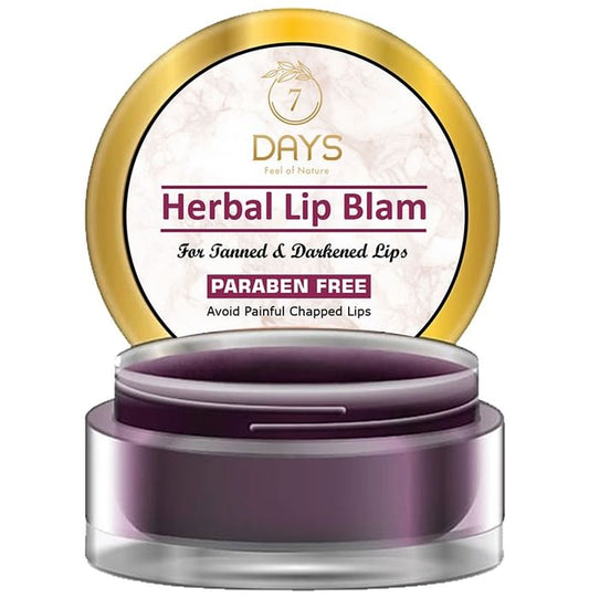 7Days Herbal Lip Balm
jar of 5 gm Balm