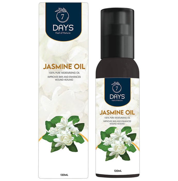 7Days Jasmine Oil
pump bottle of 120 ml Oil