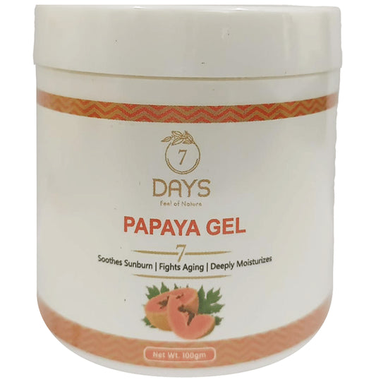 7Days Papaya Gel
jar of 100 ml Gel