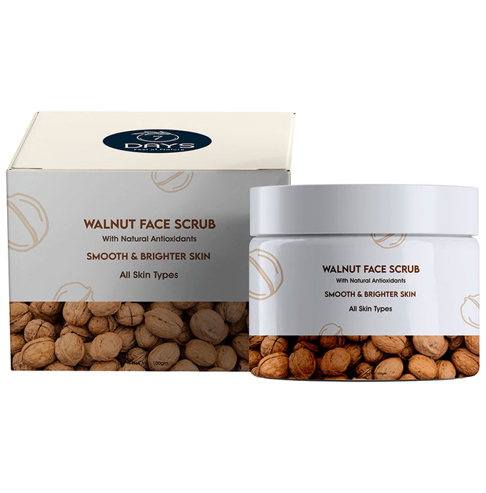 7Days Walnut Face Scrub
box of 100 gm Scrub
