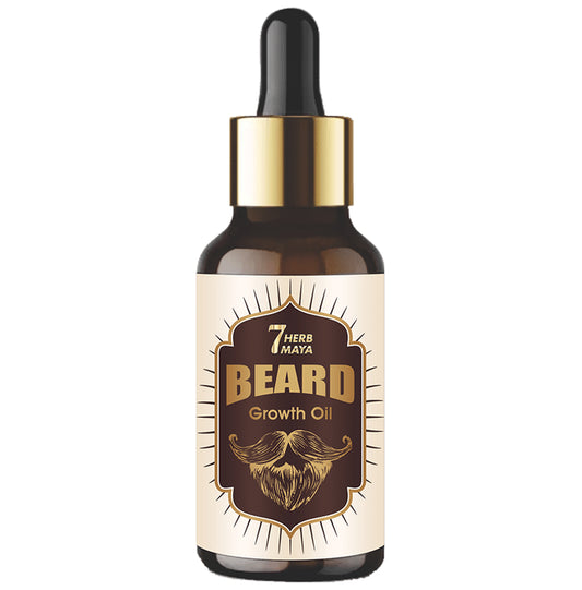 7Herbmaya Beard Growth Oil
bottle of 30 ml Oil