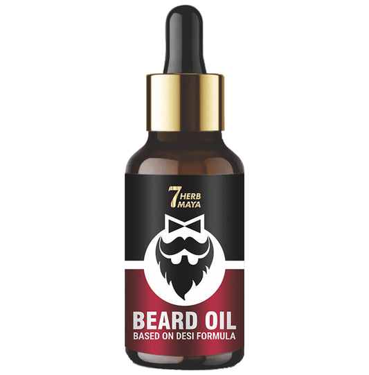 7Herbmaya Beard Oil Based On Desi Formula
bottle of 30 ml Oil