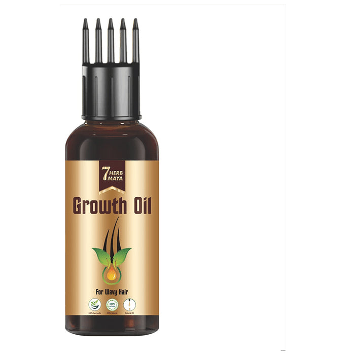 7Herbmaya Growth Oil for Wavy Hair
bottle of 100 ml Oil