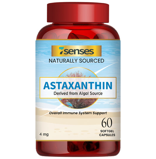 7Senses Astaxanthin 4mg Softgel Capsule (60 Each)
box of 1 Bottle