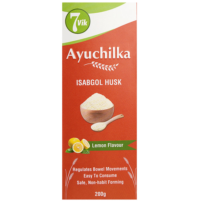 7vik Ayuchilka Isabgol Husk Lemon
box of 200 gm Husk