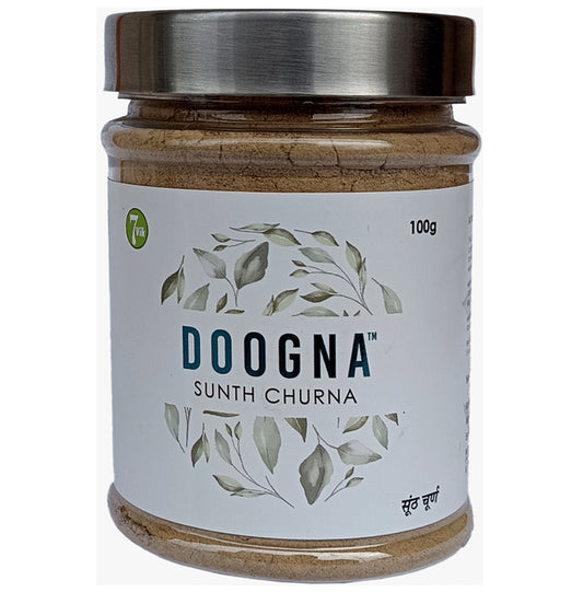 7vik Doogna Sunth Churna
jar of 100 gm Churna