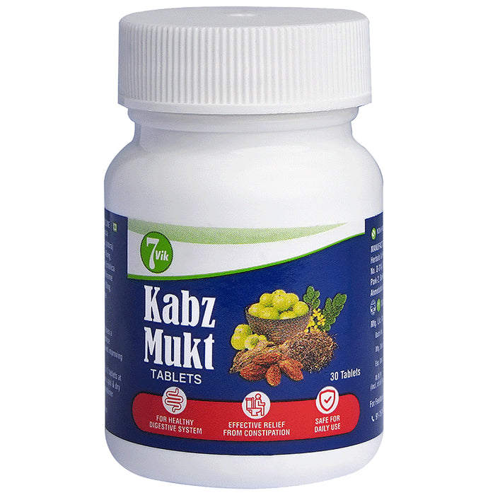7vik Kabz Mukt Tablet
bottle of 30 tablets